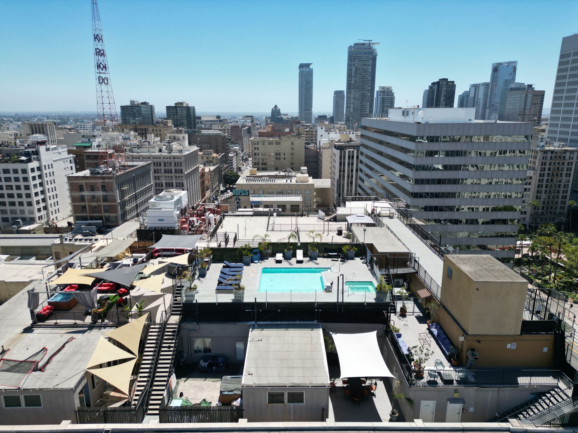 Downtown Los Angeles skyline